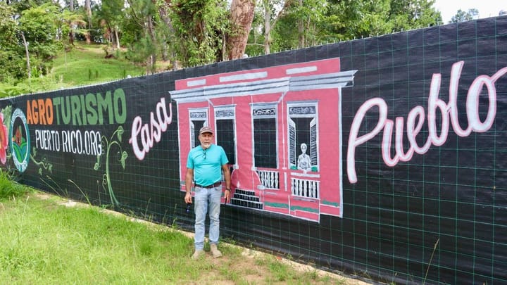 Puerto Rican Muralist Returns to His Land to Paint