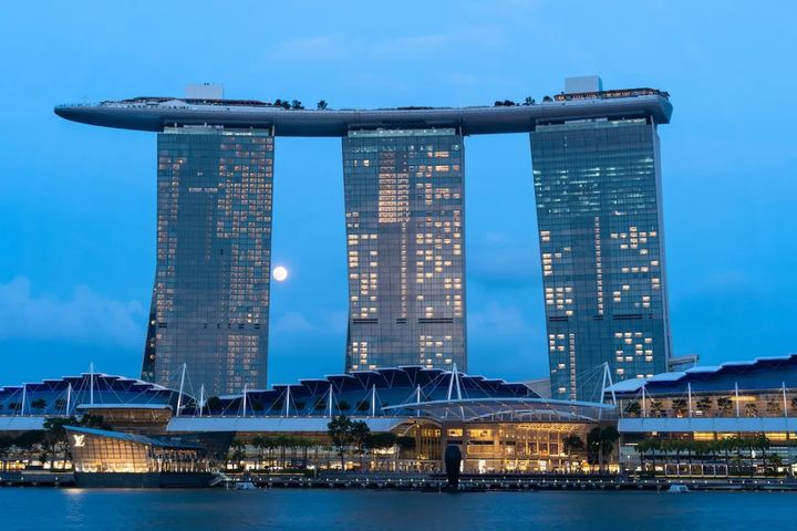 63-year-old man dead after allegedly falling from Marina Bay Sands on Monday evening