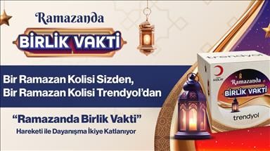 Trendyol,"Ramazanda Birlik Vakti" hareketiyle dayanışmaya ortak oluyor