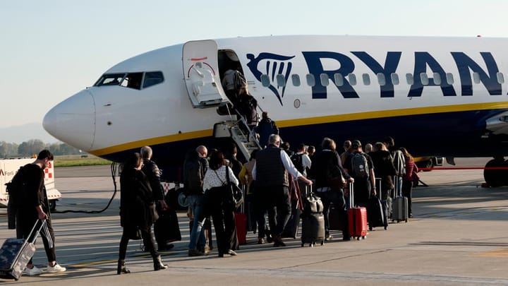 Ryanair, cinque rotte e 40 voli da Ancona: ecco quali sono