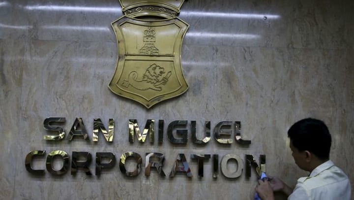 Philippines' San Miguel secures bank financing for $3 billion airport