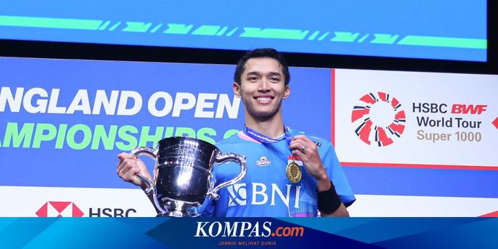 Jonatan Christie Juara All England, Jokowi: Selamat, Penantian Panjang Setelah 30 Tahun