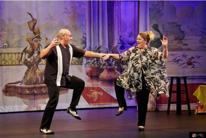 Duo will play 18 characters in 'Assisted Living, The Musical' next month