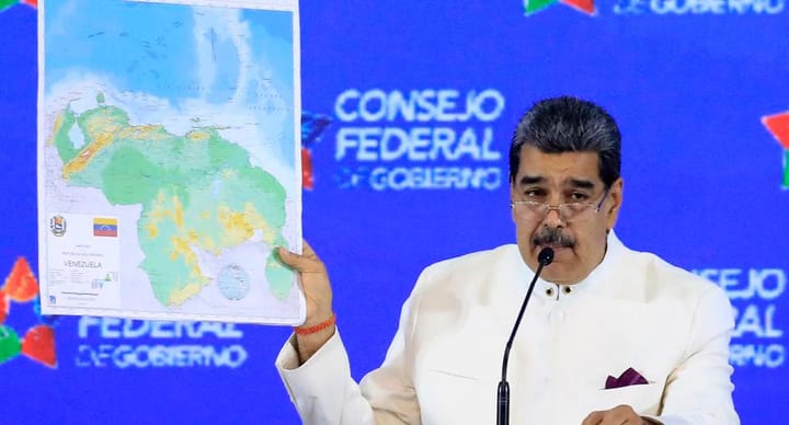 Venezuela crea región de Guayana Esequiba en el territorio bajo disputa con Guyana mediante ley