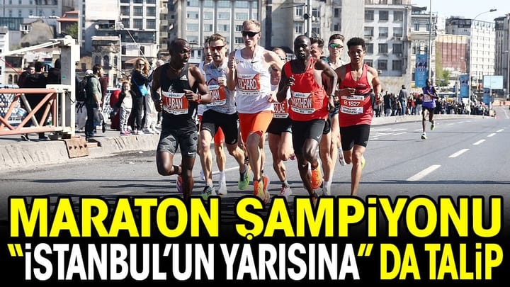 Maraton şampiyonu 'İstanbul'un yarısına' talip oldu