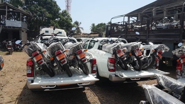 Contec Global Bolsters Liberia's Immigration System with Fleet of New Vehicles for Digitized Permit Project - FrontPageAfrica