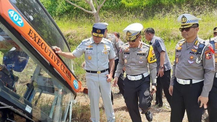 Polisi: Korban Meninggal Kecelakaan Bus Rosalia Indah Bertambah Jadi 8 Orang