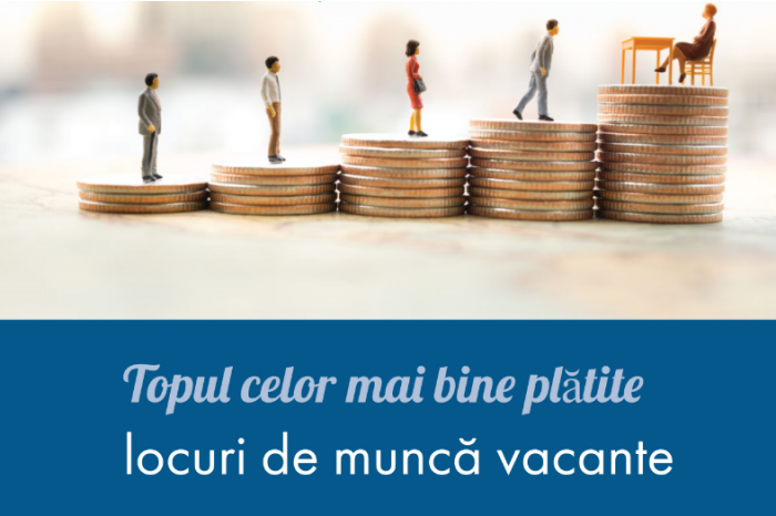 ANOFM a publicat topul celor mai plătite locuri de muncă vacante