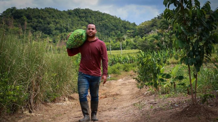 He found his calling in agriculture and working the land