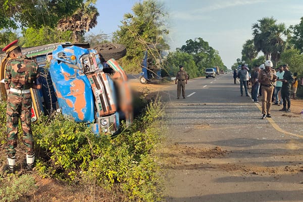 முறிகண்டி பகுதியில் விபத்து: இராணுவ வீரர் ஸ்தலத்திலேயே பலி - தமிழ்வின்