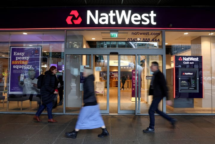 NatWest profit falls less than feared ahead of state escape - SWI swissinfo.ch