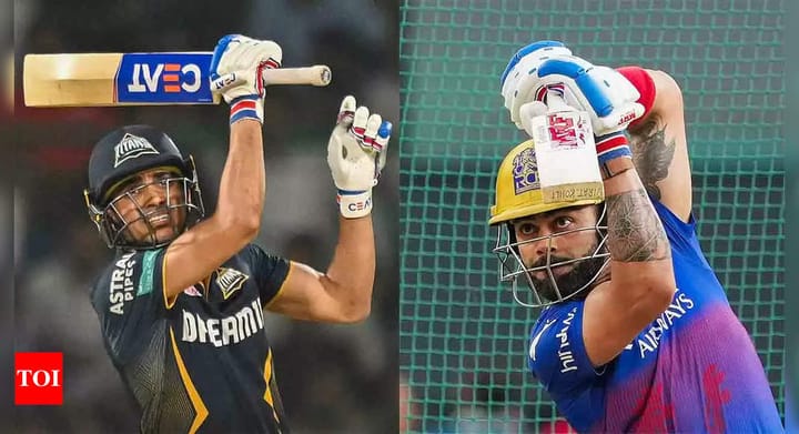 IPL 2024: Focus on Shubman Gill, Virat Kohli as Gujarat Titans take on RCB | Cricket News - Times of India