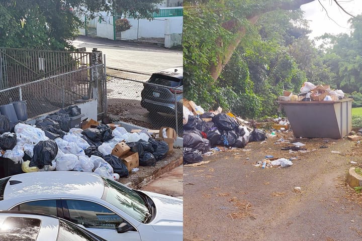 Basura en escuelas