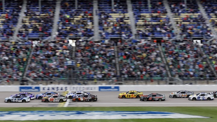 Larson edges Buescher at the line at Kansas Speedway in closest finish in NASCAR Cup Series history