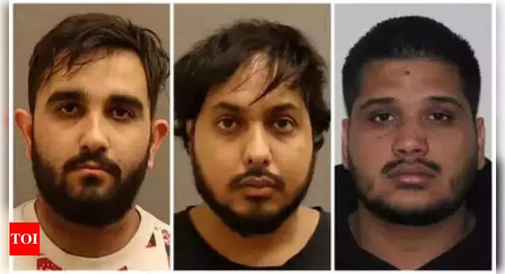 Three Indians accused of killing Khalistan separatist Nijjar appear before Canadian court | India News - Times of India