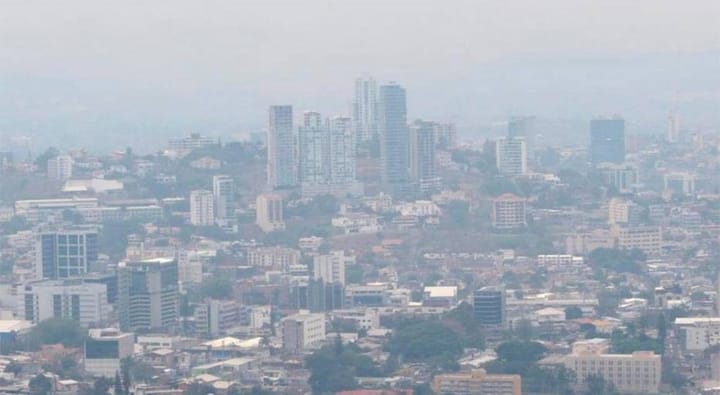 Declaran alerta roja en Honduras por contaminación atmosférica