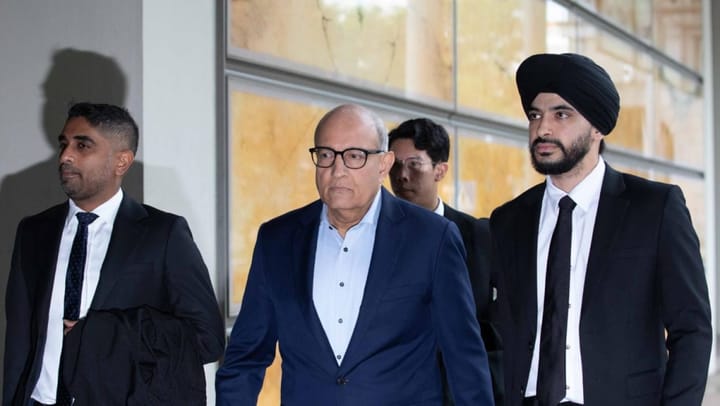 Iswaran's lawyers ask for corruption charges to be tried jointly as both businessmen involved are his 'dear friends'