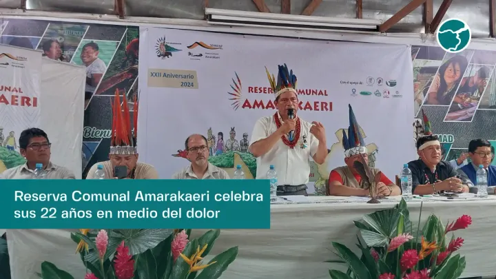 RC Amarakaeri celebra su aniversario 22 en medio del dolor