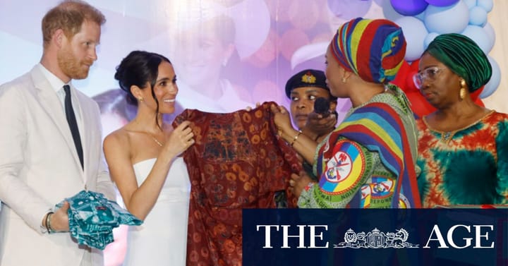 Meghan named 'Ifeoma' in Nigeria on first visit to nation she descends from