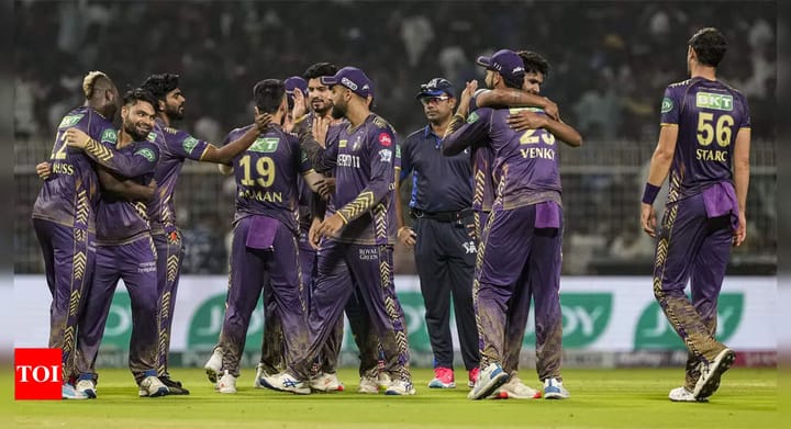 Kolkata Knight Riders secure top spot on IPL points table for first time in league history | Cricket News - Times of India