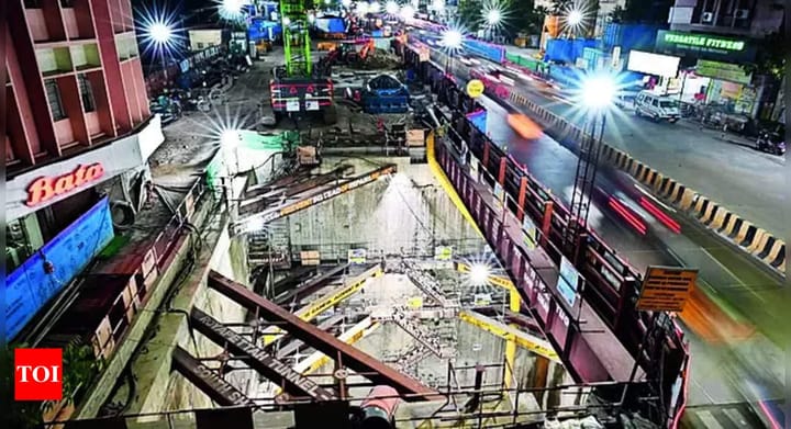 Metro tunnelling in Royapettah to Begin in September | Chennai News - Times of India