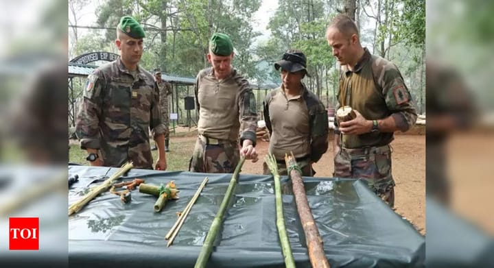 Joint military exercise 'Shakti': Indian, French armies share drills, expertise in jungle survival techniques | India News - Times of India