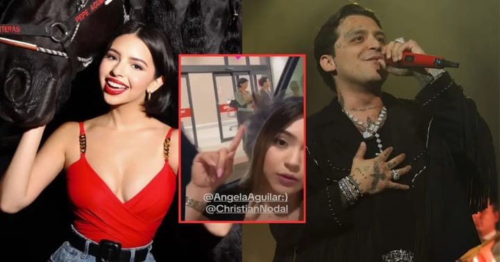 Fan pide disculpas por publicar foto de Nodal y Ángela Aguilar juntos | Noticias de México | El Imparcial