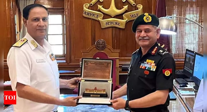 Vice Admiral Ajay Kochhar assumes charge as WNC's chief of staff | India News - Times of India