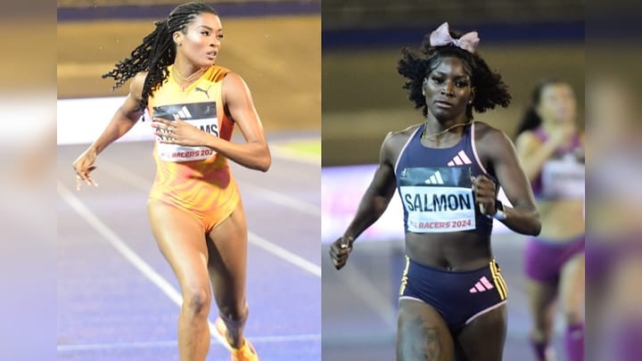 Stacey-Ann Williams, Shiann Salmon win at Racers Grand Prix - Jamaica Observer