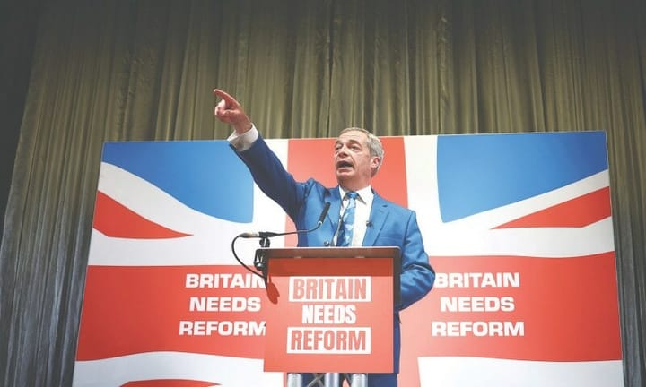 Brexit firebrand Farage shakes up election fight in Britain