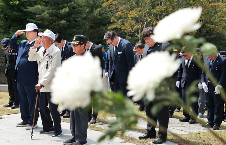 경남 곳곳 현충일 추념식, 순국선열-호국영령 기려