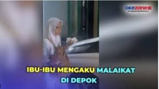 5 Fakta Emak-Emak Mengaku Malaikat Minta Rp1 Juta ke Rumah Warga Depok       : Okezone Megapolitan