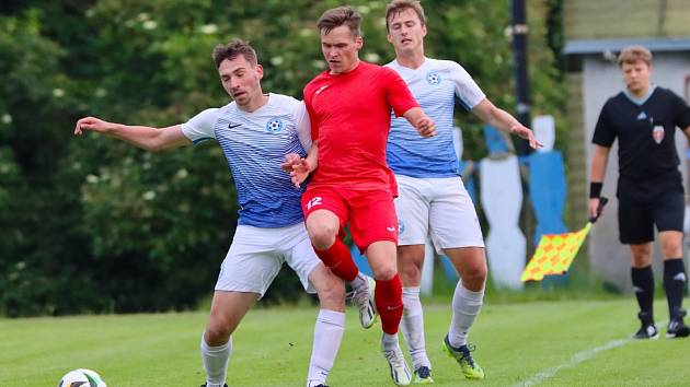 OBRAZEM: Stará Říše se rozloučila prohrou v Polné, Slovan zdolal béčko Zbrojovky