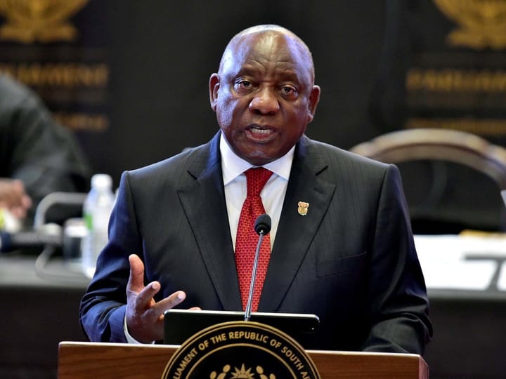 US President Joe Biden says he's looking forward to continue working with Ramaphosa