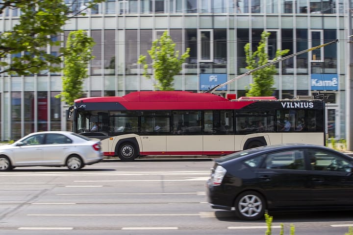 Vilniaus viešasis transportas važiuos pagal vasarinį grafiką